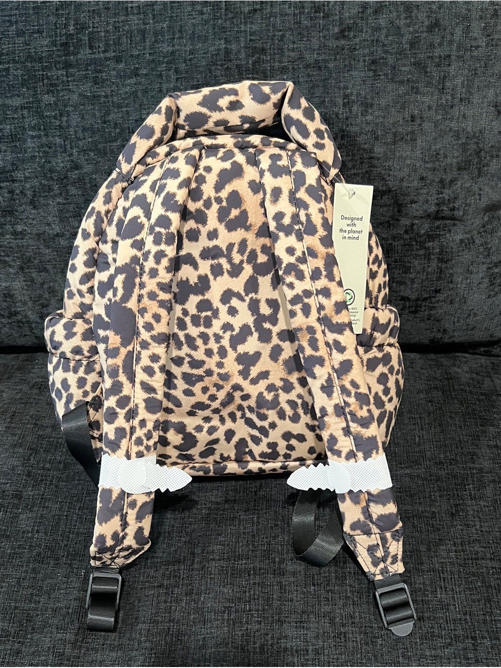 Leopard-Print Puffy
Mini Backpack - Picture 2 of 5